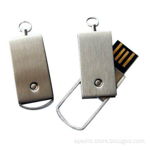 Swivel USB Flash Drives, 8GB Capacity, Customized Logo and Color, OEM and ODM Orders Welcomed